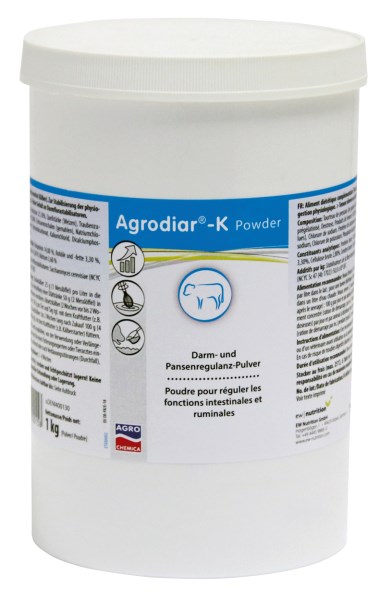 Agrochemica Darm- und Pansenregulanz-Pulver Agrodiar-K Powder - 1 kg