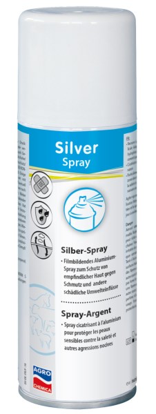 Silber-Spray