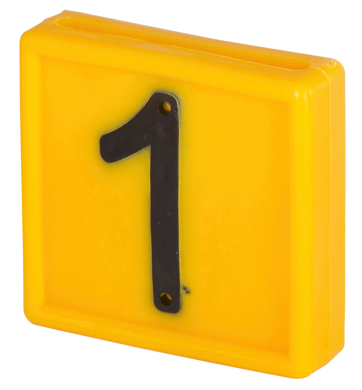 1 Nummernblock gelb  